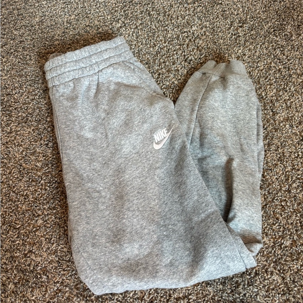 Nike Kids Light Gray Joggers